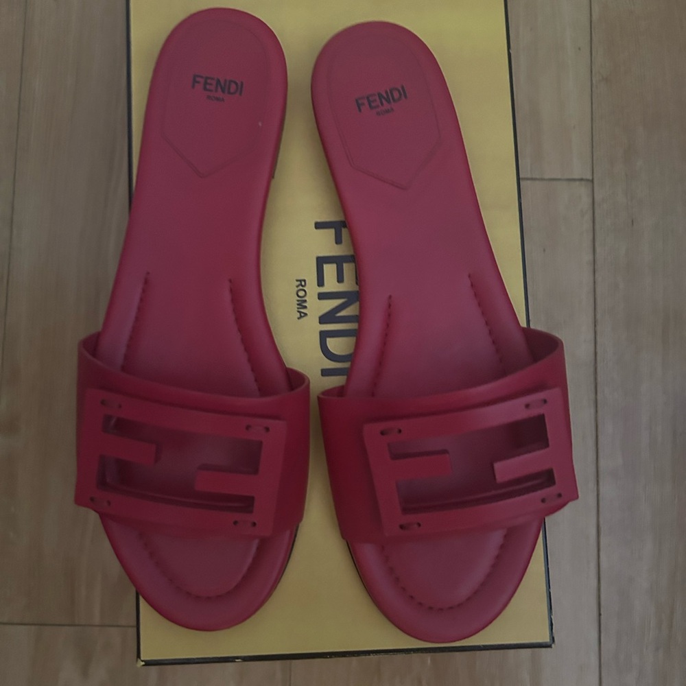 Fendi sandals/slides